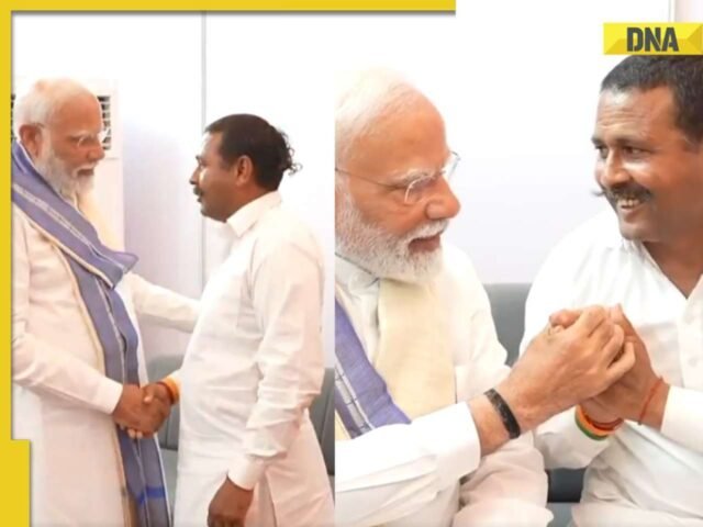आदमी 14 साल पहले अद्वितीय व्रत लेता है, पीएम मोदी इसे पूरा करते हैं ...
