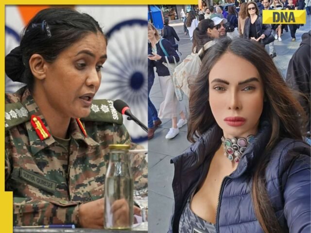 कर्नल सोफिया कुरैशी की जुड़वां बहन तिरंगा यात्रा में भाग लेती है, ओप्स सिंदूर

