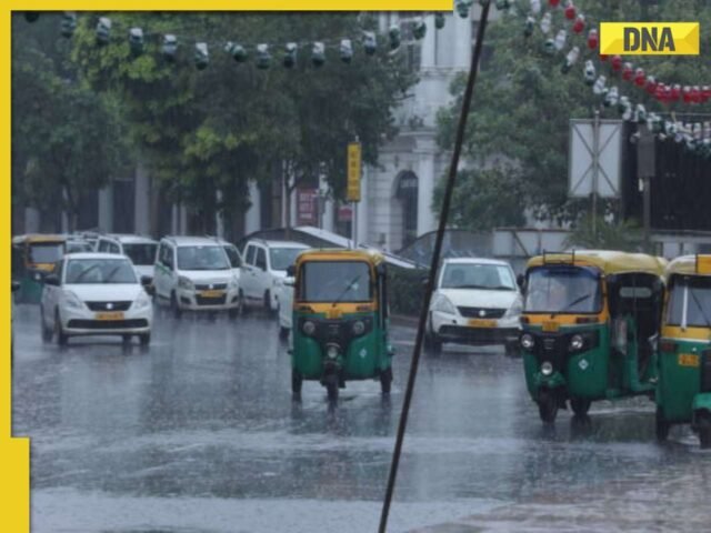 दिल्ली में ऑरेंज अलर्ट के रूप में आईएमडी बारिश की भविष्यवाणी करता है, गरज में अगले में ..., यहां पूर्वानुमान की जाँच करें
