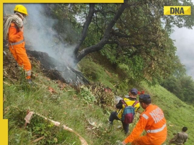 केदारनाथ हेलीकॉप्टर गौरिकुंड के जंगलों में दुर्घटनाग्रस्त, पायलट, घड़ी सहित सात को मारता है
