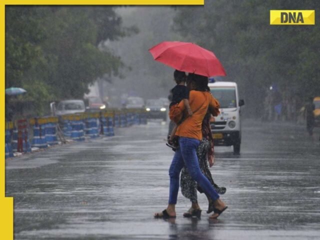 भारी बारिश लैशेस दिल्ली-एनसीआर फिर से, आईएमडी आज आंधी की भविष्यवाणी करता है
