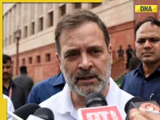 लोप राहुल गांधी डोनाल्ड ट्रम्प से भारतीय अर्थव्यवस्था को 'मृत' कहते हुए सहमत हैं, का कहना है कि खुशी से अमेरिकी राष्ट्रपति ने कहा कि 'एक तथ्य' ने कहा '
