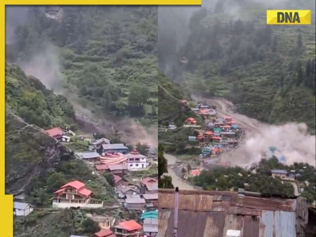 उत्तरकाशी क्लाउडबर्स्ट ट्रिगर फ्लैश फ्लड में धरली गांव में, कैमरे पर पकड़ा गया घटना
