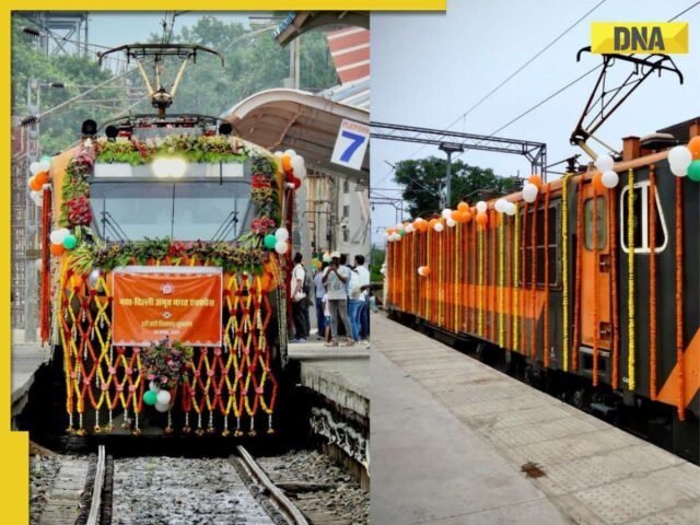 बिहार के चुनावों से आगे, पीएम मोदी ने दो नई अमृत भारत ट्रेनों को गया-दली-दली, चेक स्टॉपेज, टाइमिंग, टिकट की कीमतें बंद कर दीं
